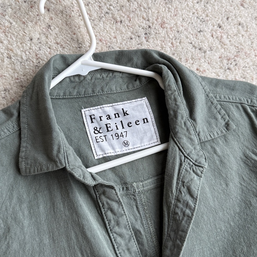 FRANK & EILEEN Northern Ireland Jumpsuit Sage - Picture 7 of 14